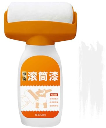 Schaumstoff Farbroller Wandreparatur Farbroller Farbroller für Wandreparatur Multifunktionaler Wandreparaturpinsel Haushaltswand Roller Farbpinsel Farbroller mit eingebautem Farbtank Konve