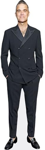 Robbie Williams (Black Suit) Pappaufsteller mini