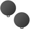 AOEVUIR 2 Pcs Objektivdeckel für DJI Osmo Action 4 und Action 3 Schwarzer Objektivschutz Flexibler Objektivdeckel Schutzzubehör Kompatibel mit DJI Osmo Action Verhindert Kratzer und Staub