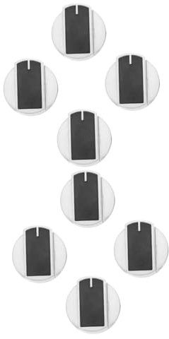 HOMSFOU 8pièces Boutons De Contrôle Pour Cuisinière à Accessoires De Brûleur Bouton Ergonomique De Remplacement Facile Pour Thermostat