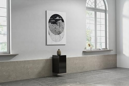 Wuun® Somero Sideboard Highboard SDF5 / 30cm B:(1x30) H:60cm T:40cm I Schwarz-Matt