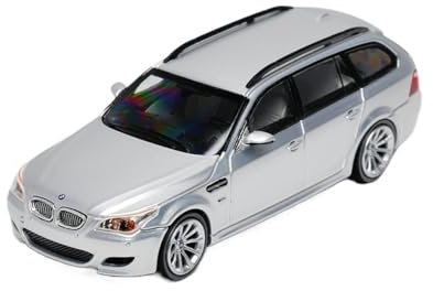 YRXIAO Modellbausatz Auto 1:64 Für BMW M5 E60 Limousine Legierung Limited Edition Auto Modell Limited Edition Ornamental Modell Auto Kunst Für Wohndekorationen(Style 4)