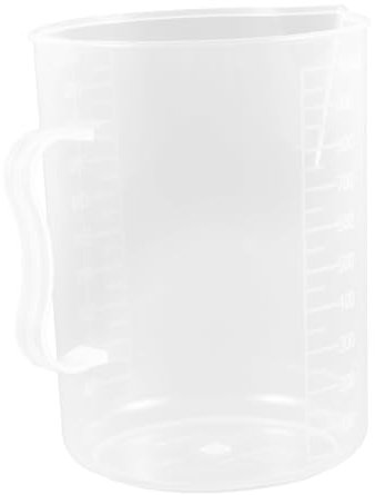 iplusmile Oil Measuring Cup Large Capacity Plastic Mixing Cup for Liquids Automotive Use for Engine Oil Measure Jug