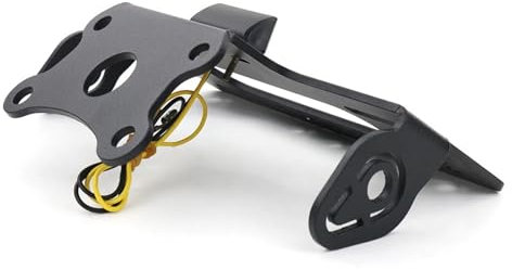 CVPX Kennzeichenhalter seitlich Nummernschildhalter Fit Für Yamaha MT-125 2020-2025 Kennzeichen Halter Rahmen Motorrad Schwanz Ordentlich Fender Eliminator Halterung