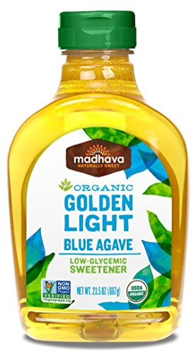Madhava Pure Organic Agave Nectar Light, 23.5-Ounce Bottles (Pack of 6)