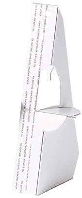 Lineco Self-Stick Easel Back, 12 inches, White, Package of 5 (328-3012) Black