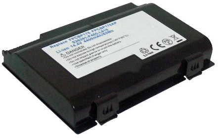 amsahr BP176-02 Ersatz Batterie für Fujitsu BP176, Celsius H250, LifeBook: E8410, E8420, A1220, A530, A6210 schwarz