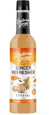 Buderim Ingwer-Refresher, Ingwer-Sirup (1 x 750ml)