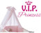WANDTATTOO Sprüche Kinderzimmer ***V.I.P. Prinzess*** Größen u. Farbauswahl - von A&D design (90cm x 61cm)