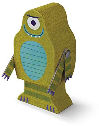 Crocodile Creek creeture Puzzle + Play Alien Puzzle in Alien Form Box (48 Stück), 20,3 cm