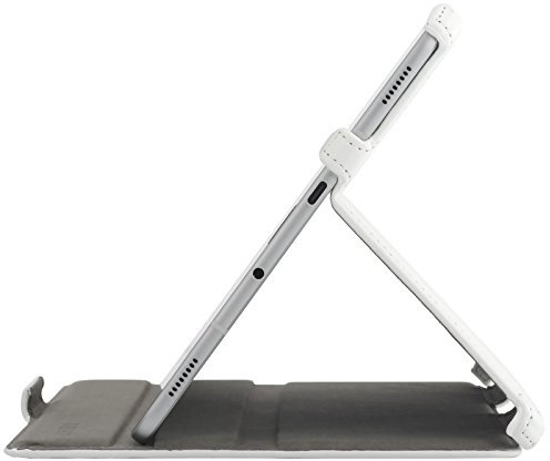 StilGut UltraSlim Case, Funda con Funcion de Soporte para el Original Samsung Galaxy Tab S3 (9,7), Blanco