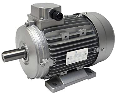 Elektromotor, 3 Phasen, 230/400 V, 2,2, 1000 U/min, Flansch B3 mit Pfoten