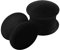 KJM FASHION 2 STK Silicone Black 14 mm 9/16 Double Flared Ohrschmuck Stab Plugs Ohr Stecker Dehnen Gauges Piercing Schmuck 2670