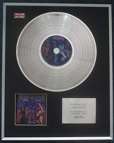 Century Presentations - Cradle of Filth - Limited Edition CD Platinum LP Disc - Midian