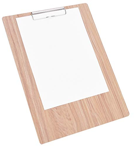 Artist Sketch Board, 8K Wooden Sketching Clipboard Waterproof Travel Drawing Writing Board for School Classroom Studio Outdoor Sketching 15.7x11.3in