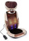 GLOBAL RELAX® | MANTRA Dossier Siège de massage shiatsu | Rouge | Appui-tête réglable I Siège amovible | Massage du dos, des épaules et des lombaires