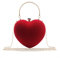 LHHMZ Donna Borsa da sera con pochette da sposa Pochette a cuore Elegante mini borsa da cocktail per il ballo di fine anno