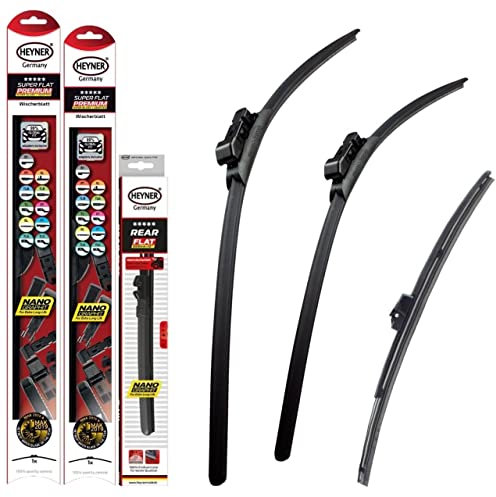 To Fit Mini Countryman 2017-2023 Set Of 3 Wiper Blade Replacements Front & Rear Wind-screen Wipers 23'' 21'' 10'' HSF23 21 10HRF