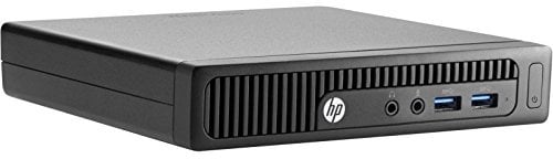 HP 260 G2 Mini Desktop PC, Intel Pentium 4405U 2.1 GHz, 8GB RAM, 128GB SSD, No-DVD, Intel HD, WIFI, Bluetooth, Windows 10 Pro (Renewed)