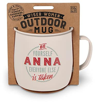 History & Heraldry Personalised Outdoor Mug (Anna)