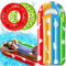 Subtail 3PCS Ciambella Salvagente Gonfiabile e materassino mare - Anello di Nuoto Salvagentee per Bambini e Adulti- salvagente neonato materassini gonfiabili mare per Nuotare Spiaggia Festa