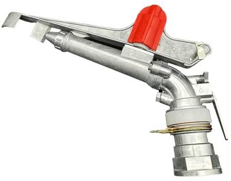 5,1 cm Wasserspritzpistole Großflächige Landwirtschaft Bewässerung Bewässerung Sprinkler Großflächig 360° Einstellbare Wasserbewässerung Sprinkler Sprühpistole 2 Zoll