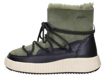 Palpa Damen Stiefeletten Olive/Black