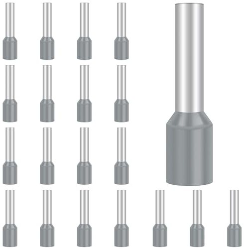 Hanibos - Juego de férulas para cable (100 unidades, 4 mm², 4 mm² x 12 mm)