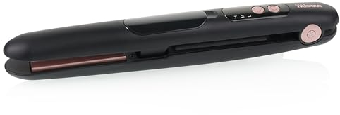 Tristar fer à lisser sans fil - Fonction vapeur - Parfait pour les déplacements - 3 réglages de température - Revêtement céramique - Autonomie de 30 min - HD-2501