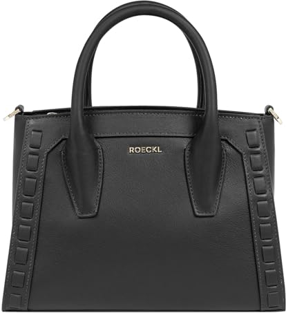 Roeckl Mathilde Crafted Handbag S Black