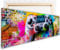 tjapalo® vz123bl Gamer Leinwandbild mit Namen Graffiti Bild gaming Deko Wanddeko gamer Bild für die Wand Wandbild Jugendzimmer gamer Bilder geschenkidee personalisiert, Größen Name: B120xH40cm