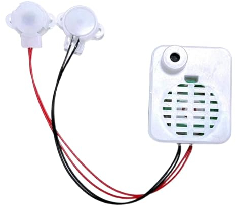 Plüschtier-Sprachrekorder – Sprach-Soundrekorder-Modul, Plüschtier-Doppeltasten-Aufnahmebox | Batteriebetriebener Diktiergerät für Stofftiere, Halloween, Sprachnachrichten