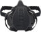 TS TAC-SKY Taktische Gesichts-Breath-Staubmaske, Komfort-Silikon, for Halloween, Paintball, Jagd, Sport, Lauftraining, Wiederverwendbare Atemschutzmaske, Halbmaske, Airsoft