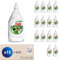 dr.Prakti Liquide Vaisselle Mains Menthe + Kiwi, n'irrite pas la peau, concentré et efficace, 650 ml x 15