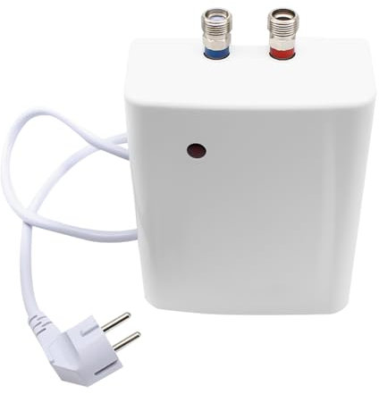 3500W Mini Durchlauferhitzer, 220V Elektrischer Durchlauferhitzer Mini Dusche Warmwasserbereiter Wassererhitzer für Küche Bad Zuhause
