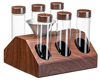 Chicchi di caffè, tubo di immagazzinaggio in vetro, bottiglia singola, tubo, chicchi di caffè, contenitore per caffè