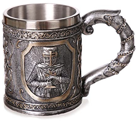 3D Gothic Tassen Für Kreative Humpen Bierkrüge Kaffeetassen Edelstahl Harz Weinglas Becher Weihnachten Fans Geschenke