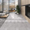 Sufrk Bodenleisten, nicht selbstklebend, PVC, 5,26 m², 2 mm, grau, Bodenfliesen, PVC-Kleber, Marmoreffekt, PVC-Bodenaufkleber, selbstklebend, Badezimmer, waschbar, weiß PVC Aufkleber