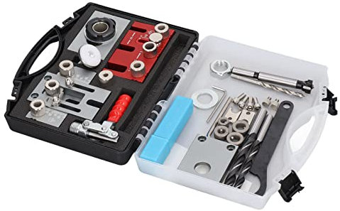 Plantilla para Clavijas, Guía de Broca de Alta Precisión, Fijación Firme, Fácil Operación para Muebles