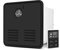 Scaldabagno Senza Serbatoio per Camper: 55.000 BTU Istant Camper Scaldabagno con Porta Nera da 15 X 15 Pollici e Telecomando Max 2.8 GPM Compatibile con Tutti I Campeggiatori (Nero)