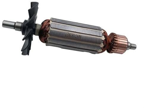 XUBOR AC220V-240V Armature Rotor Anchor Replacement, for makita, Angle Grinder 9500 9500N N9500N 9500NB Motor Rotor(BLACK Armature)