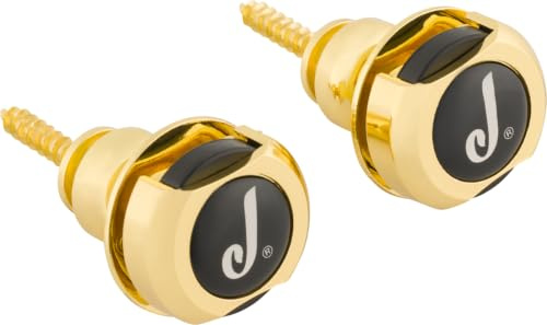 Jackson® Gurtschlösser für Gitarre oder Bass, Gold