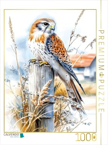Puzzle · Turmfalke | 1000 Teile · Lege-Größe 64 × 48 cm · CALVENDO Puzzle