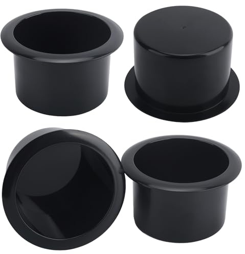 4 portabicchieri in plastica, per auto, portabicchieri a scomparsa, portabicchieri per yacht, universale, per divano, barca, camper, auto, camion, tavolo da poker