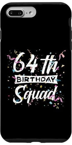 64 and Still Awesome Birthday Celebration Case for iPhone 7 Plus/8 Plus