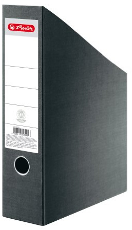 Herlitz 11001963 Stehsammler A4-C4 Hartpappe 7,5cm, grau genietet (1, A4/C4)