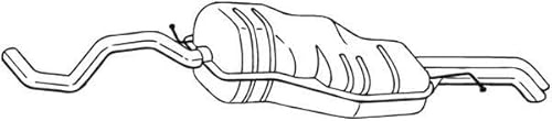 Bosal 281-531 Endschalldämpfer