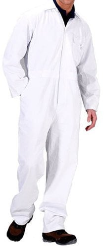 Men's Overalls/Workwear - white - 4XL