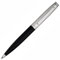 Waldmann Kugelschreiber Tuscany, Linien-Design, schwarz, Sterling Silber