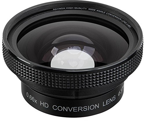 Raynox HD-6600 Pro Superlow Distortion Wideangle Conversion Lens (0,7-Fach, 37mm Mounting Thread)